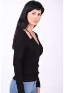 Bluza Dama Only Onlnew Ina Cut Black